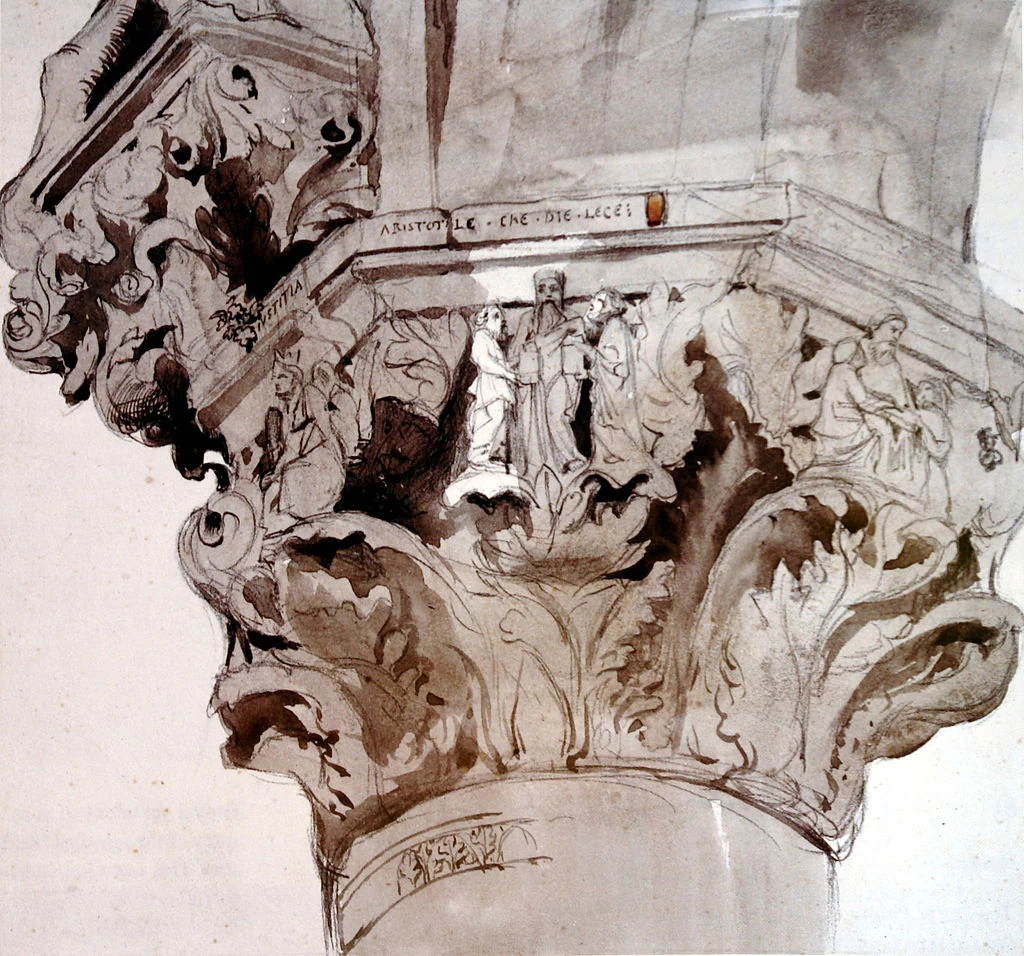 Capitello 36 del Palazzo Ducale, Venezia, 1849 - 1852